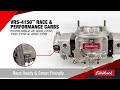 edelbrock vrs 4150 race and performance series carburetor