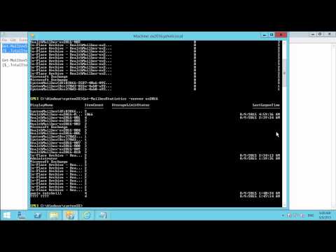 Find the mailbox sizes And Export Exchange 2013 PowerShell Find the mailbox sizes And Export Exchange 2013 PowerShell