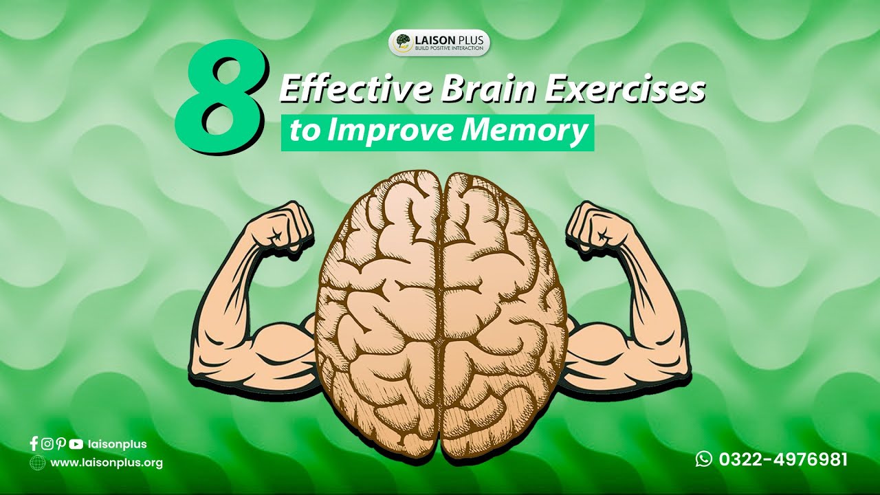 8 Effective Brain Exercises To Improve Memory Memory Booster Youtube