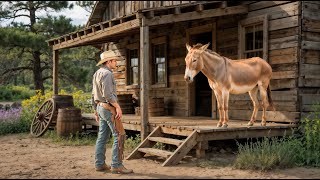 Pobre vaquero compró granero abandonado por 15 $ — se heló al hallar un burro dentro.