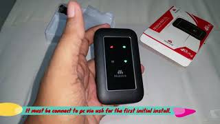 Mobilink MF-800 Portable Wifi Router Unboxing \u0026 Setup