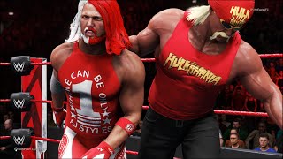FULL MATCH - Hulk Hogan vs. AJ Styles - WWE 2K20 - Wrestle Maniac 🤘