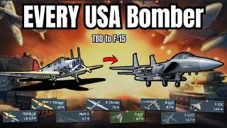 EVERY Bomber from USA!🔥(24 planes) | Someone has to STOP this MADNESS!💀| Obese planes Experience!