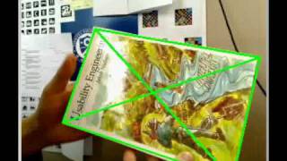 Markless AR using SURF(SIFT) method