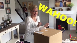 MOM GETS AN EXCITING SHIPMENT!