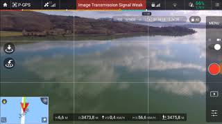 DJI Phantom 3 Standard max distance 4 km Trasimeno Lake