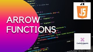 Arrow Functions Basics || JavaScript Boot Camp