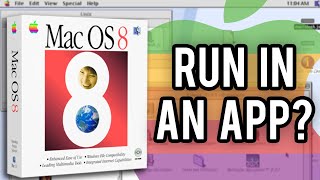 Run Mac OS 8 in an App! - macintosh.js Demo