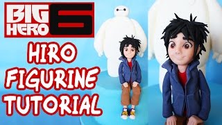 How to Make Human Figurine Tutorial - Disney Big Hero 6 Hiro Figurine Tutorial - TheCakingGirl