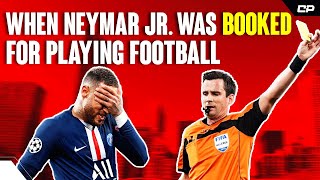 When Neymar Jr. Was BOOKED Just For Playing Football 😲 | Clutch #Shorts