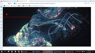Moving ball in circle using html, css, javascript,canvas element
