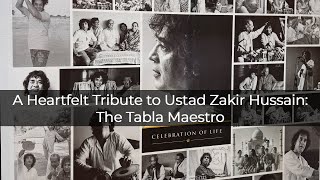 A Heartfelt Tribute to Ustad Zakir Hussain: The Tabla Maestro