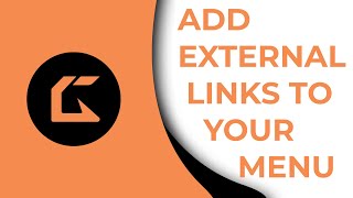 Add External Links to your menu/navbar.