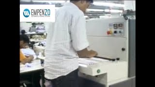 PRESSING MACHINE FOR SLEEVE PLACKETS ||EPZ 1014 PSP||