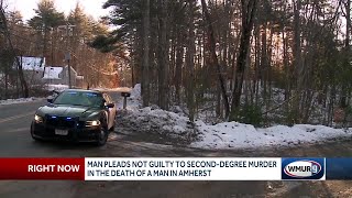 Man pleads not guilty to murder charge in Amherst shooting