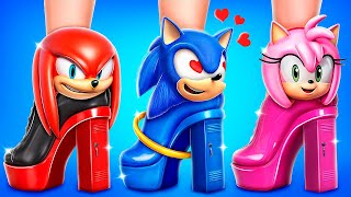 Sonic vs Knuckles! I Fell in Love with Sonic the Hedgehog!