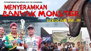 MENGERIKAN PENAMPAKAN MONSTER DI KOLAM INI..!!! ( EVENT AKBAR ADU SKILL @GALATAMA LELE 3G KARAWANG)