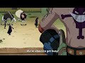 Black beard teach tells ace about luffy (English Sub)