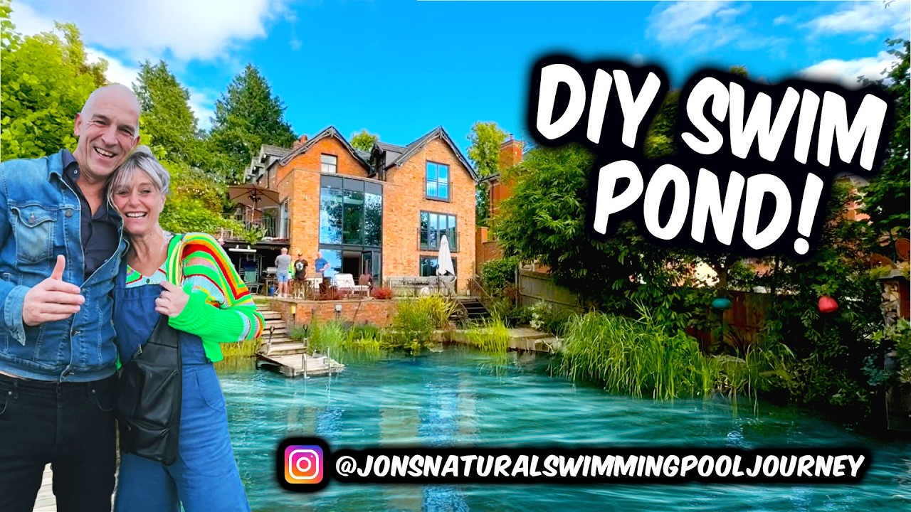 Epic Diy Swimming Pool Pond Youtube