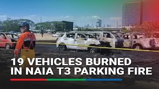 19 vehicles destroyed in NAIA parking fire | ABS-CBN News
