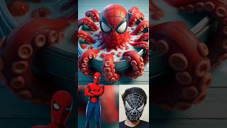 Superheroes as octopus 🐙 Avengers vs Dc - All Marvel Characters #marvel #avengers #shorts