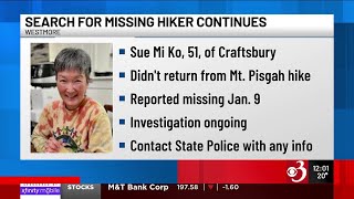 Search continues for missing Craftsbury woman