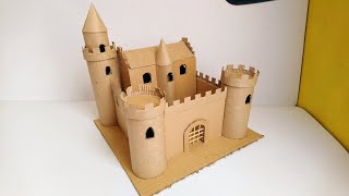 Como hacer un castillo de cartón medieval (PLANTILLAS GRATIS)