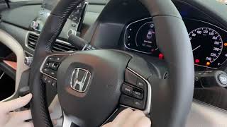 การใช้งานเบื้องต้น Honda Accord 1.5 Turbo 190 แรงม้า