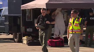 Shawnee County Emergency Management Put On A Drill Involving Several Agencies