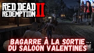 Bagarre à la sortie du saloon Valentines | Red Dead Redemption 2