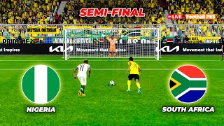 Nigeria vs. South Africa - Penalty Shootout 2024 | Semi Final - African Cup of Nations 2023 | PES