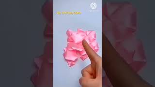 Make Beautiful Rose With Ribbon#trending||My Crafting Album