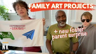 FAMILY ART PROJECTS | SURPRISING NEW FOSTER PARENTS