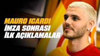📺 Yuvasına dönen Mauro Icardi'nin imza töreninden sonra yaptığı açıklamalar