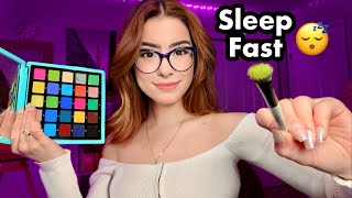 ASMR Doing Your Makeup For the RUNWAY (You're a MODEL) 📷 Layered Sounds to Sleep Fast 😴