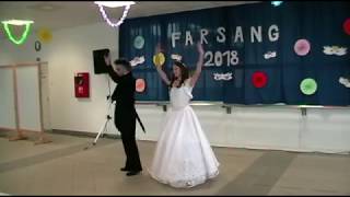 Farsang 2018 - Téglás - Királyi pár tánca