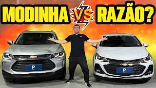 SUV DA MODA ou SEDÃ INTELIGENTE? QUAL É O MELHOR pra VOCÊ? TRACKER contra CRUZE!