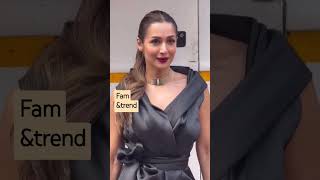 malaika arora in black hot dress