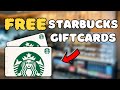 FREE Starbucks Gift Card - 2024 (WITH PROOF)