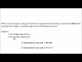 Command Line Arguments in Java