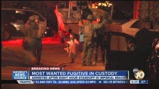 Standoff in Imperial Beach ends: Deputies arrest most wanted fugitive Ramiro Espinoza