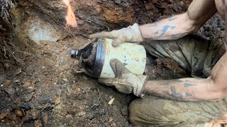 Awesome Digging day, Crock, Poison, rare med, \u0026 Color!!! With my buddy Josh.