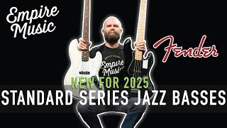 NEW FOR 2025 | The Fender Standard Series Jazz Bass // EMPIRE MUSIC