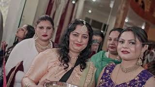 Davinder & Priyanka Wedding Highlights 2024 || PAWAR PHOTOGRAPHY || HOSHIARPUR M