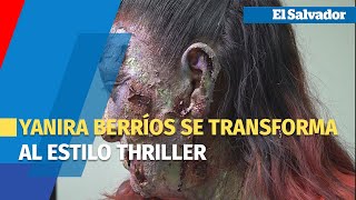 Yanira Berríos se transforma al estilo Thriller