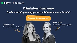 Démission silencieuse: quelle stratégie pour engager vos collaborateurs sur le terrain ? [webinar]