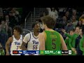 irish triumph over pitt in thriller highlights vs pitt 2.22.25 men s basketball