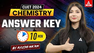CUET Chemistry Answer Key 2024 | CUET Paper Analysis ✅