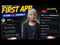Learn Python by Building Your First Streamlit App | Full Beginner Course