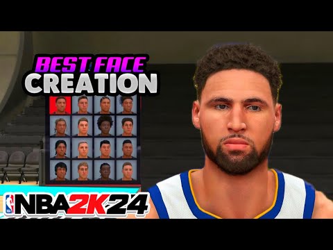 *BEST* KLAY THOMPSON NBA 2K24 FACE CREATION! HOW TO MAKE KLAY THOMPSON ...